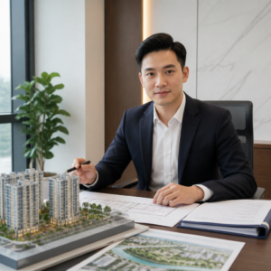 thiết kế căn hộ dự án Aria Bay Hạ Long